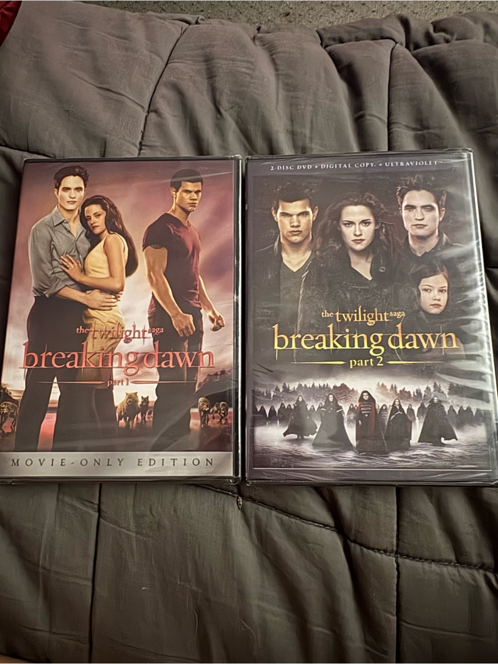 The Twilight Saga: Breaking Dawn Part 1 & Part 2 DVD Set